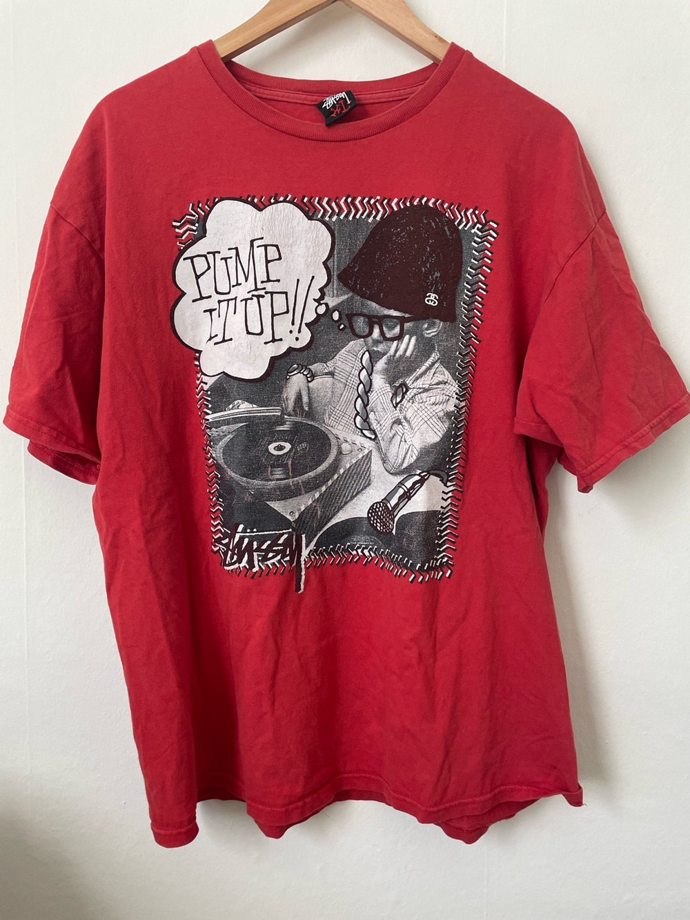 Vintage Stussy T-Shirt L Dj